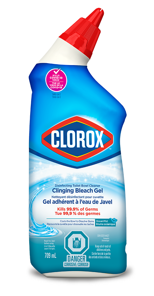 Clorox® Disinfecting Toilet Bowl Cleaner Clinging Bleach Gel Clorox