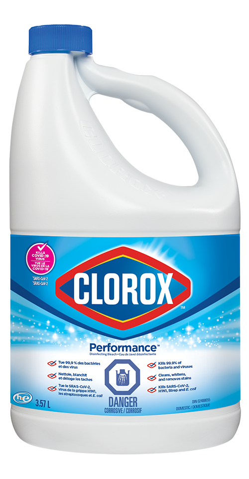 Eau de Javel désinfectante Performance🅪 de Clorox®