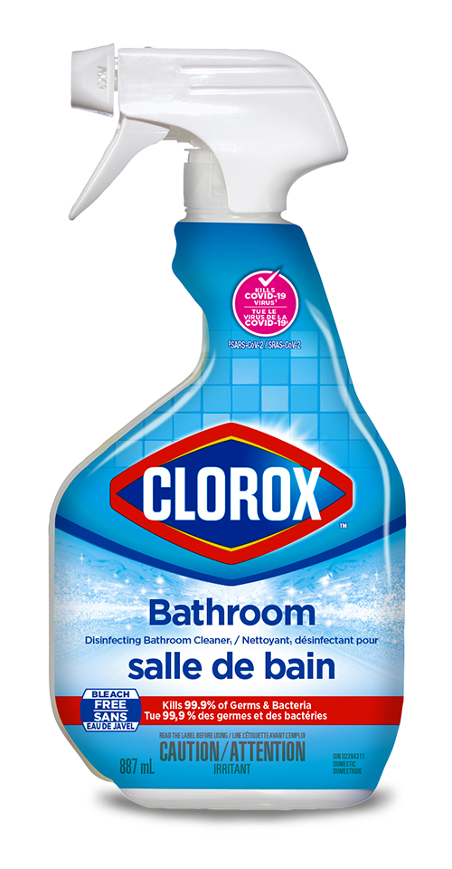 Nettoyant₁ désinfectant pour salle de bain Clorox® en vaporisateur