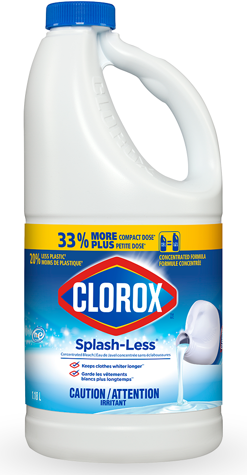Clorox® SplashLess® Concentrated Bleach Clorox Canada