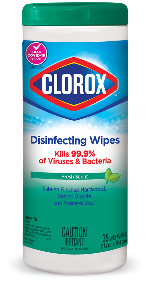 Clorox Disinfecting Wipes, Bleach Free Cleaning Wipes, Household  Essentials, Fresh Scent, Moisture Seal Lid, 75 Wipes, Pack of 3 (New  Packaging)