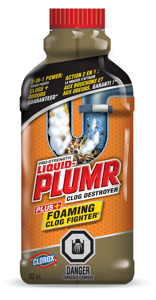 LiquidPlumr® Slow Flow Fighter™ Clorox Canada